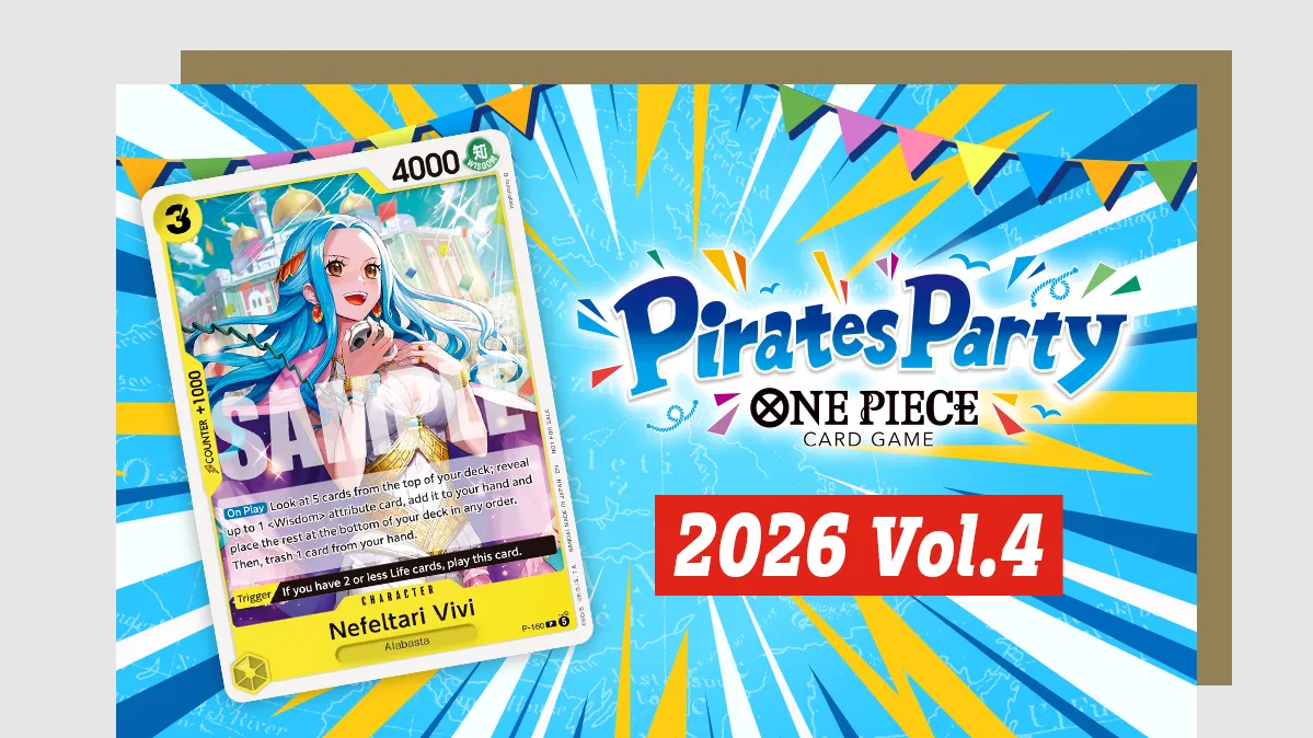 ONE PIECE CARD GAME Pirates Party 2026 Vol.4 18.12.2026