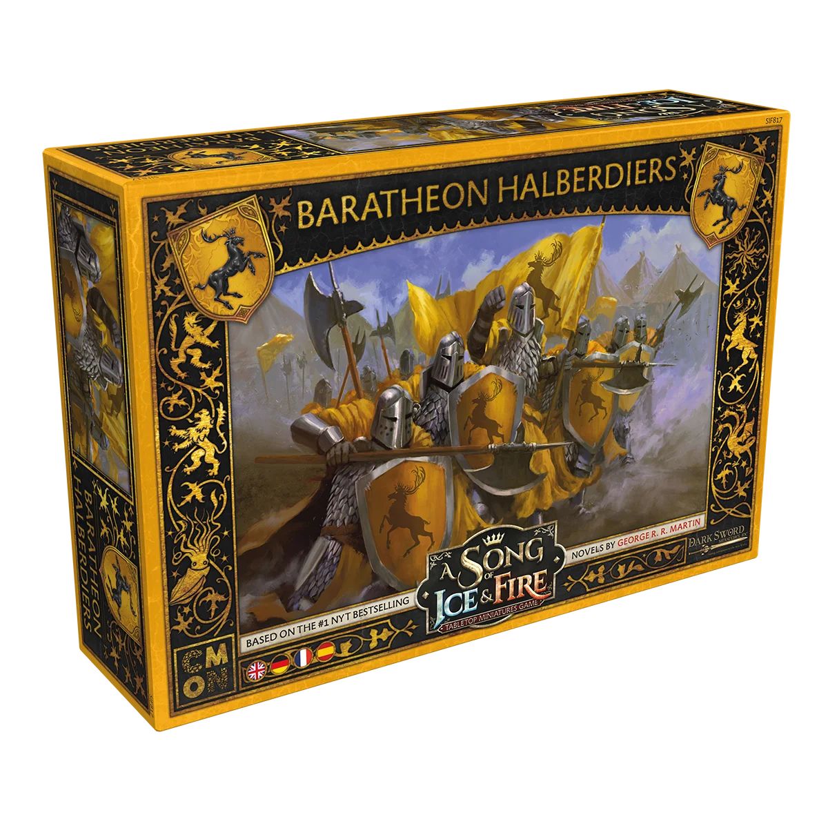 Song of Ice & Fire Baratheon Halberdiers