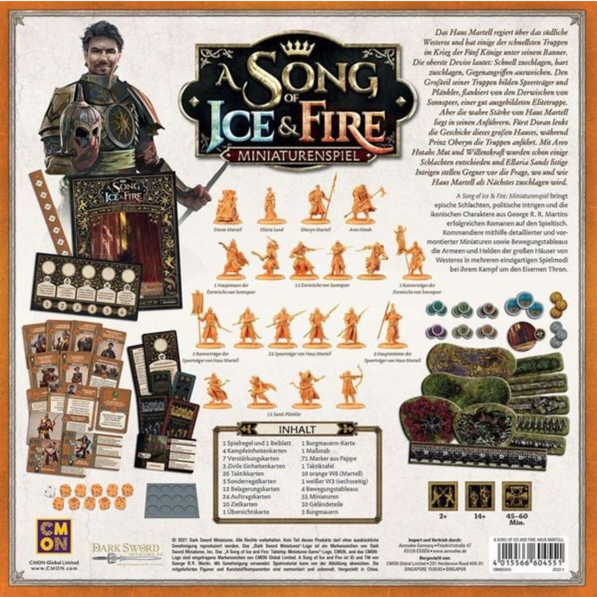 Song of Ice & Fire - Martell Starterset