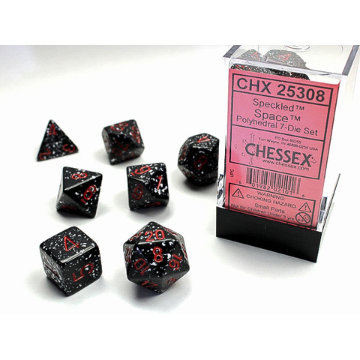 Chessex 7-Würfelset Speckled Polyhedral Space