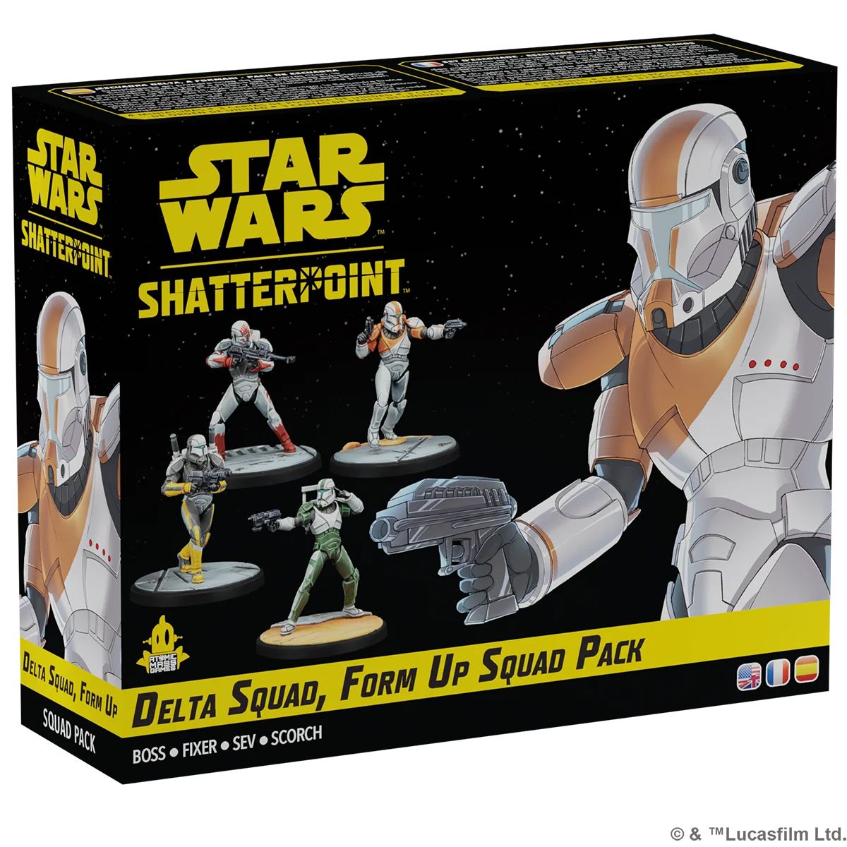 Star Wars Shatterpoint Delta Squad, Form Up