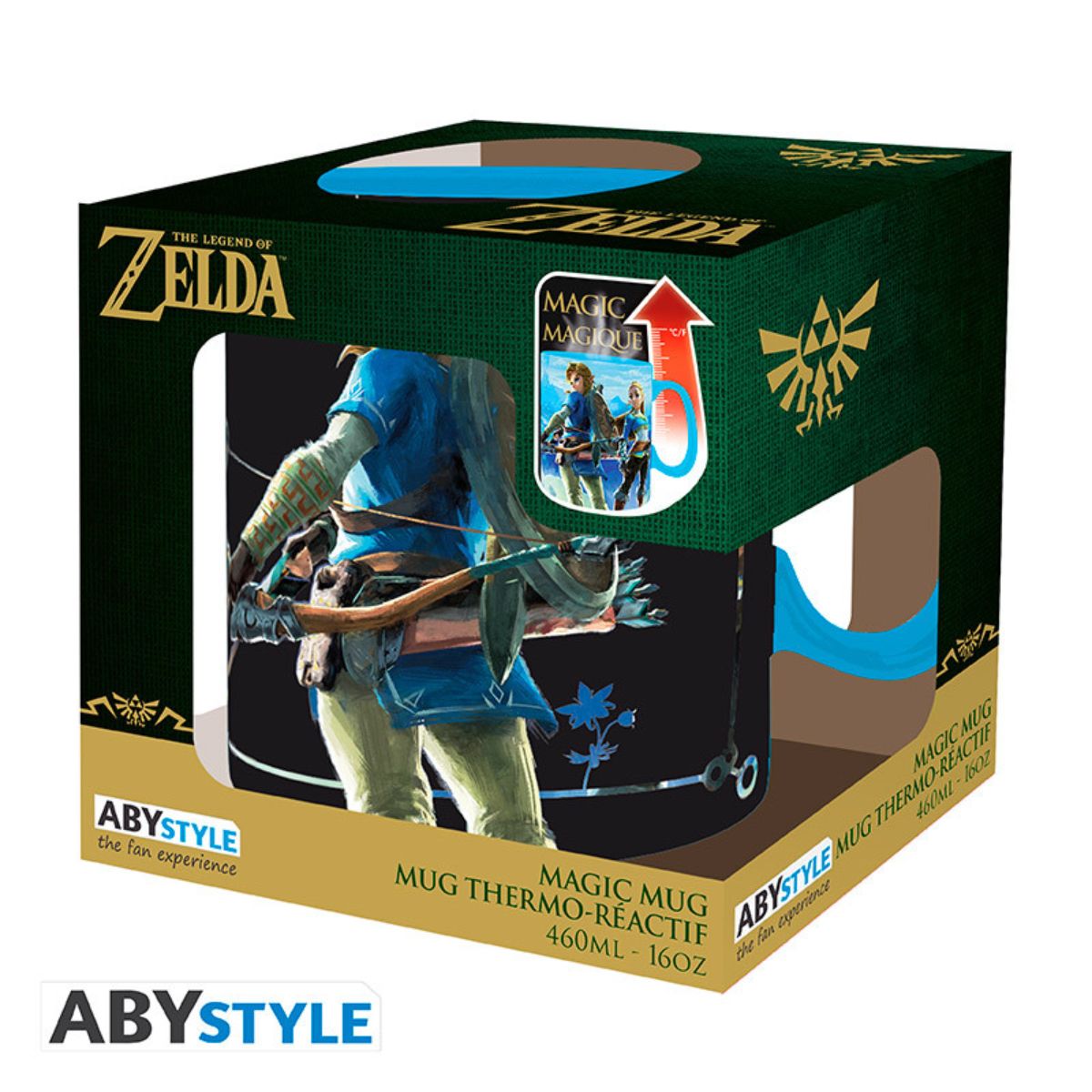 The Legend Of Zelda Tasse Heat Change 460ml Breath The Wild
