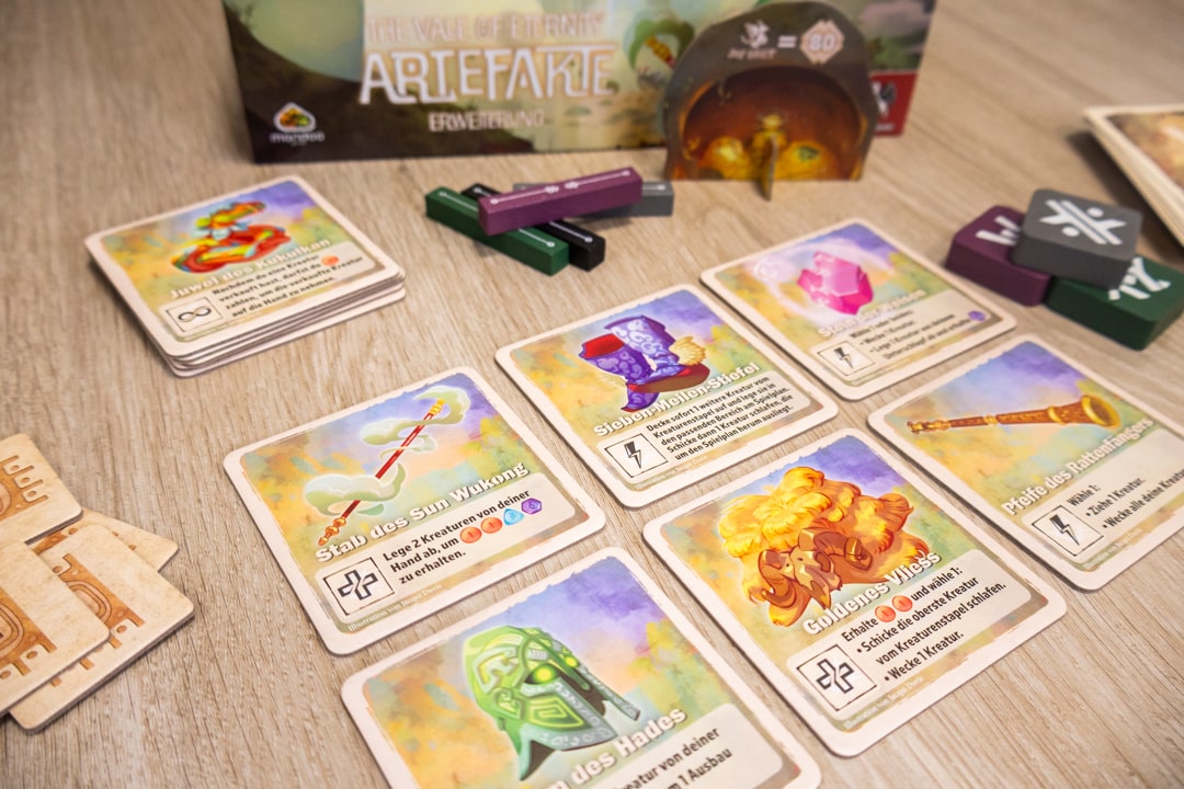 The Vale of Eternity Artefakte
