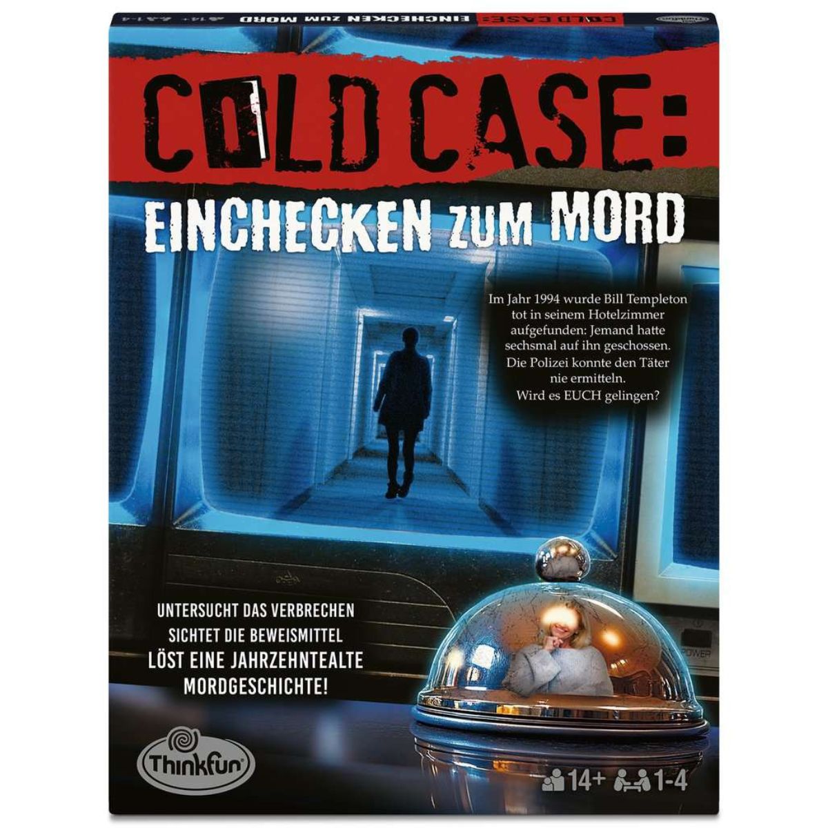 Thinkfun Cold Case Einchecken zum Mord
