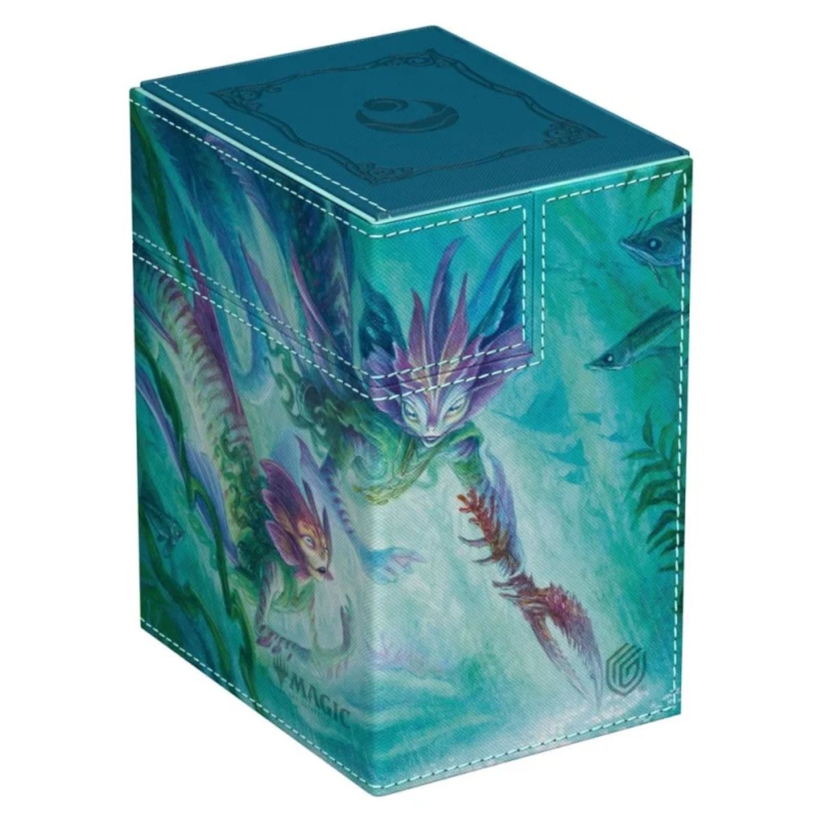 Ultimate Guard Flip'n'Tray 133+ Xenoskin Magic: The Gathering "Lorwyn" Silvergill Mentor