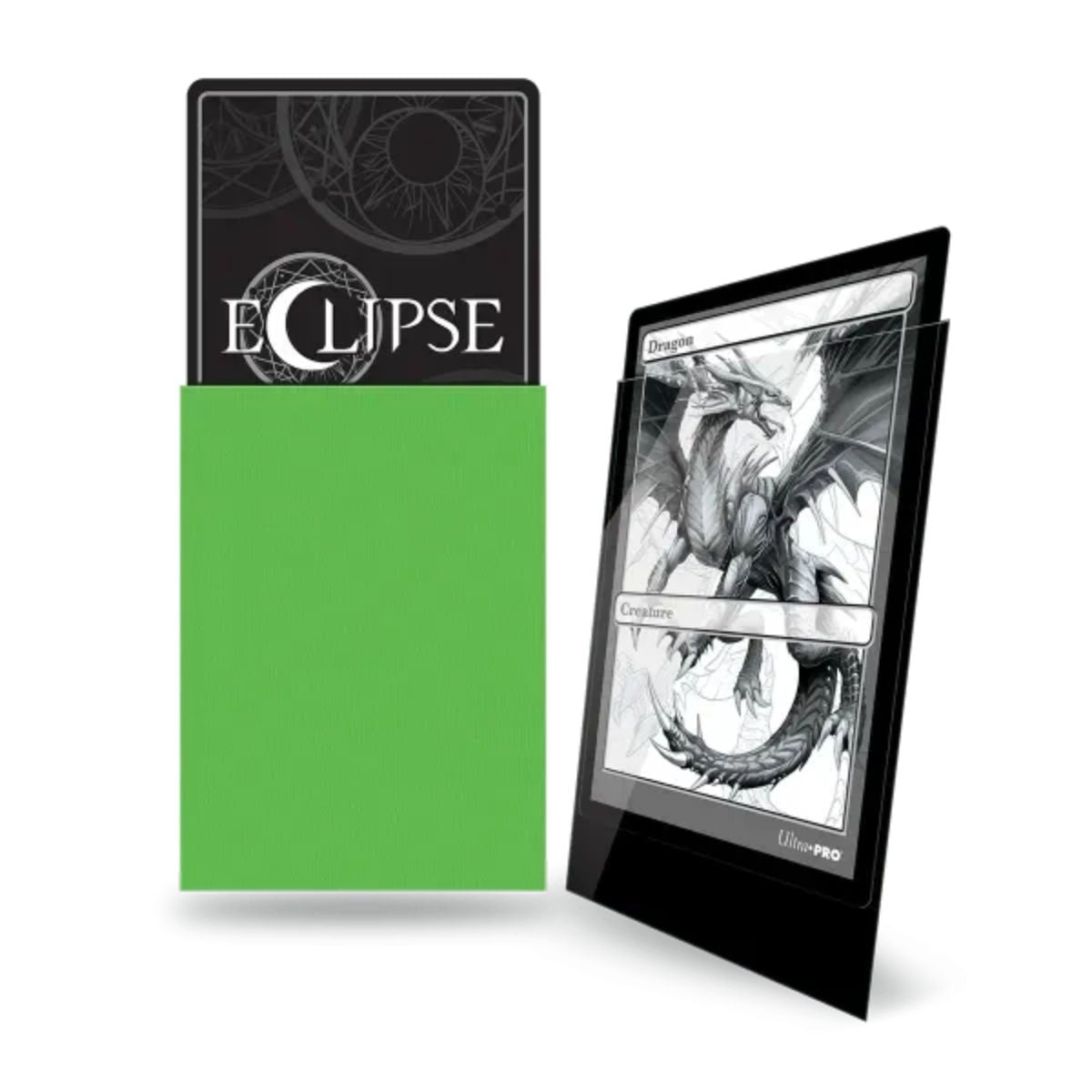 Ultra Pro Eclipse Gloss Standard Sleeves Lime Green