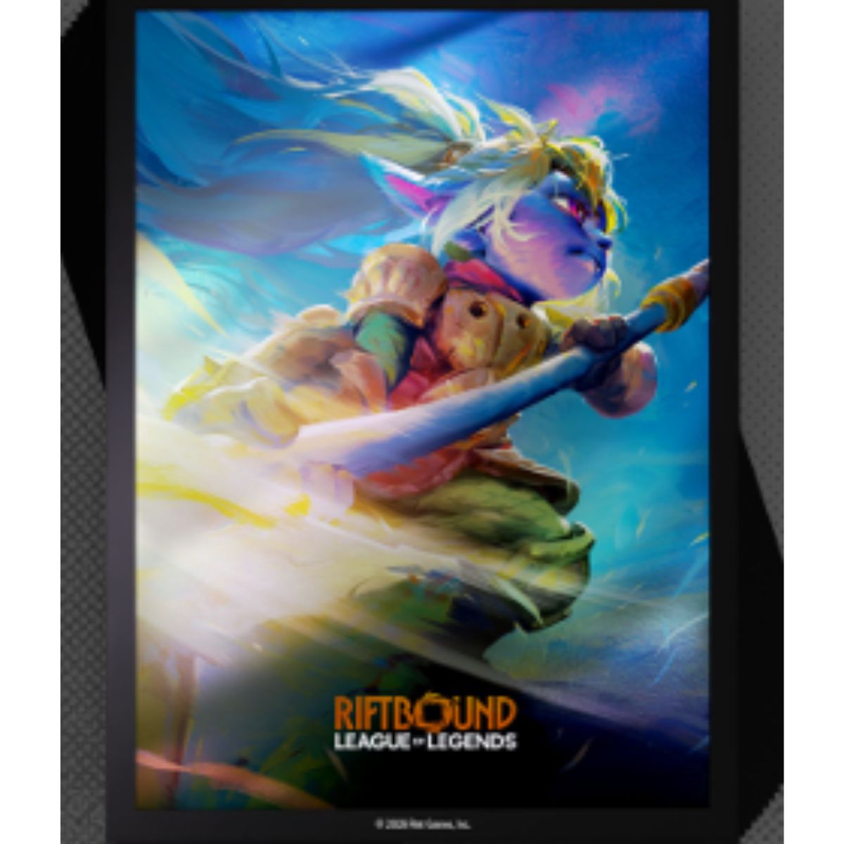 Riftbound Unleashed Art Sleeves Poppy Keeper Of The Hammer