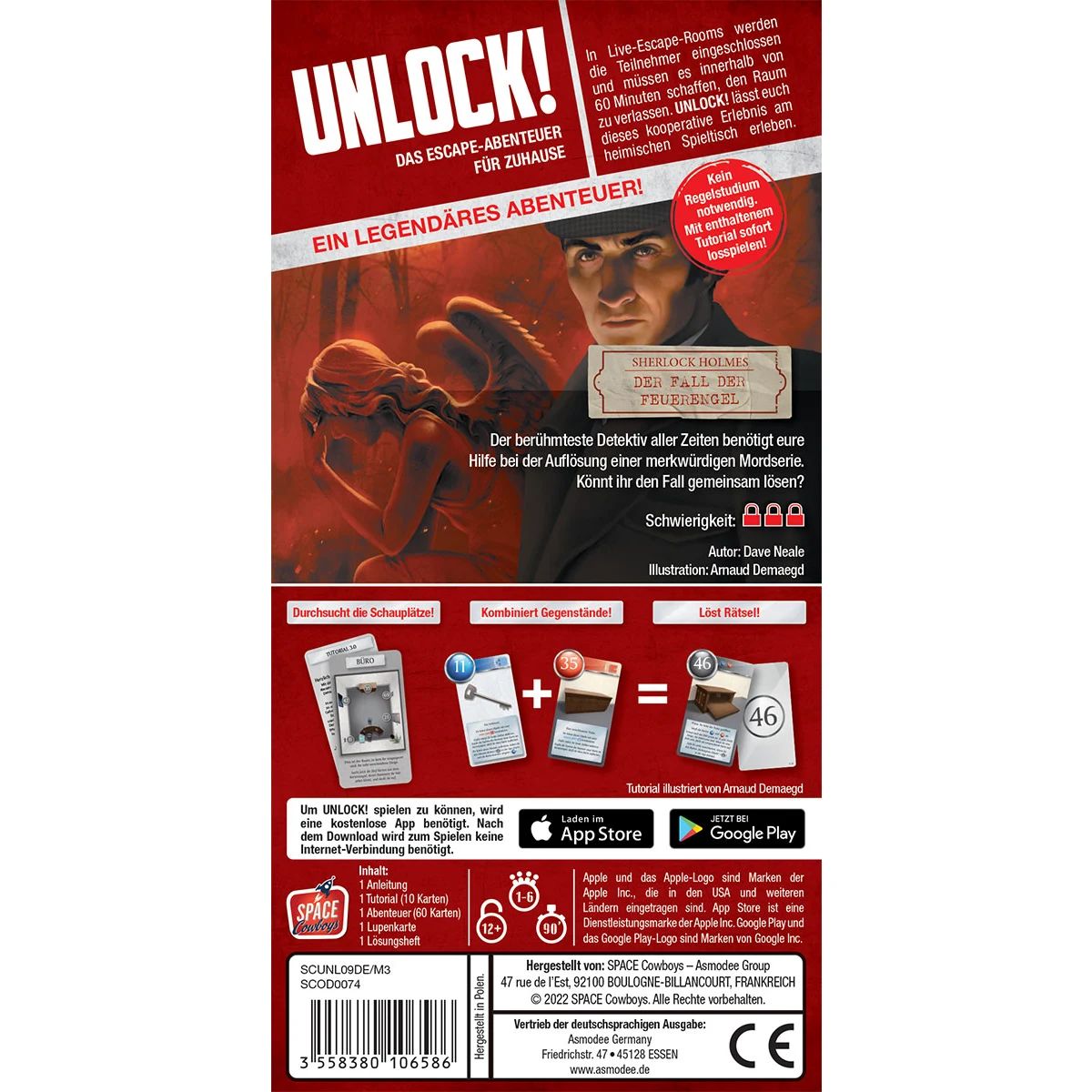 Unlock! Sherlock Holmes Der Fall der Feuerengel (Einzelszenario)