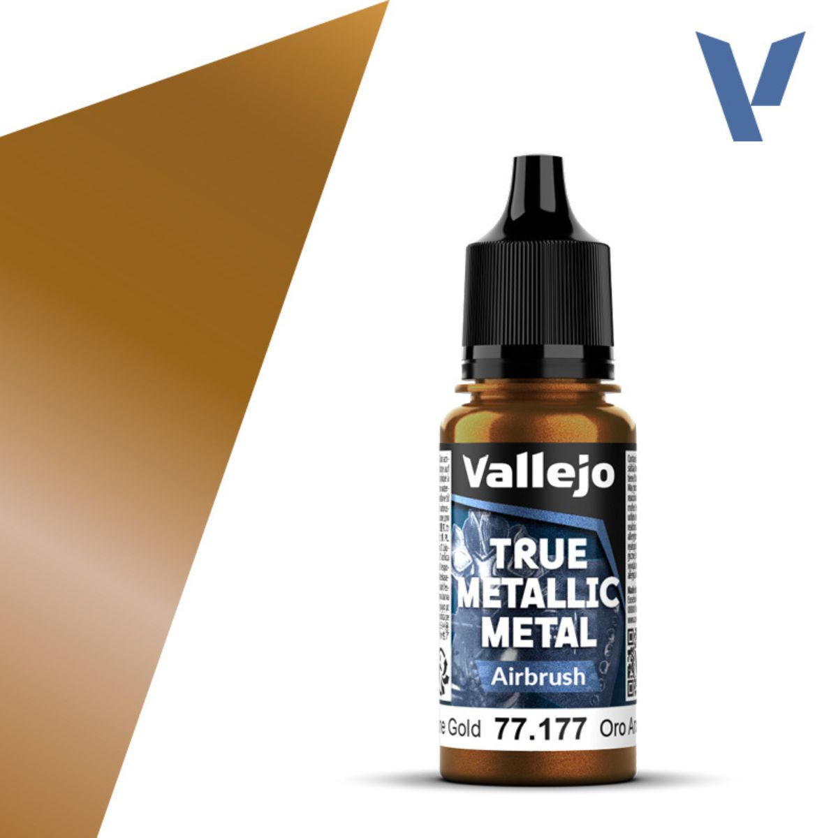 Vallejo Arcane Gold 18 ml - True Metallic Metal Airbrush