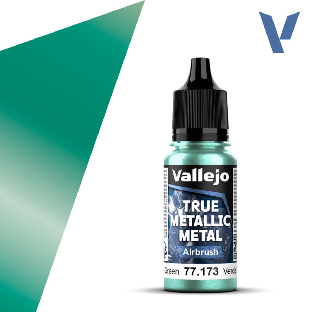 Vallejo Beetle Green 18 ml - True Metallic Metal Airbrush