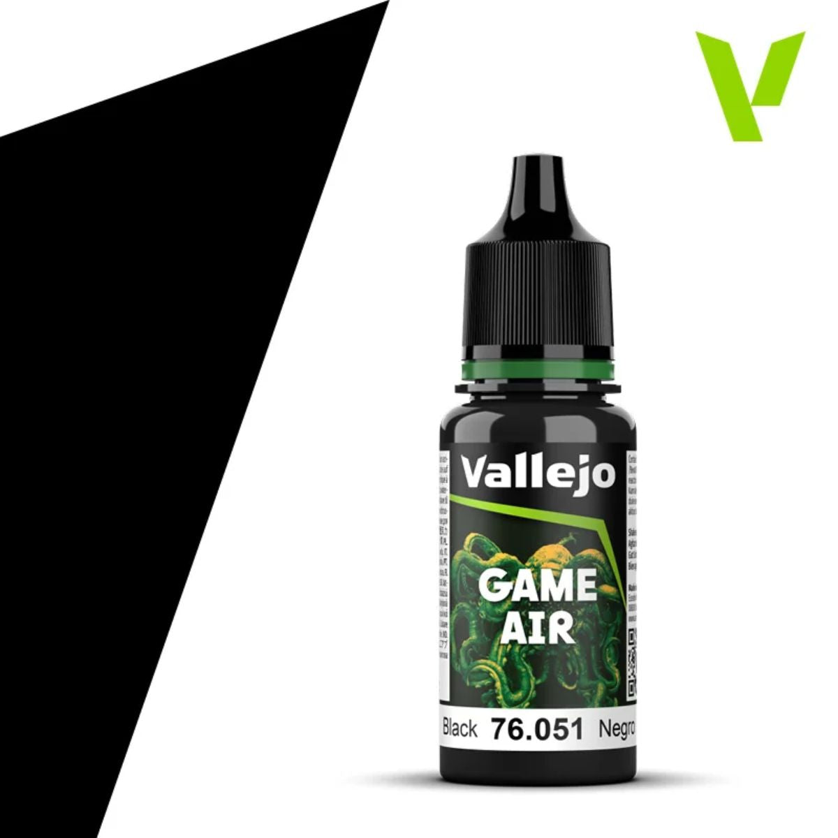 Vallejo Game Air Black (18 ml)