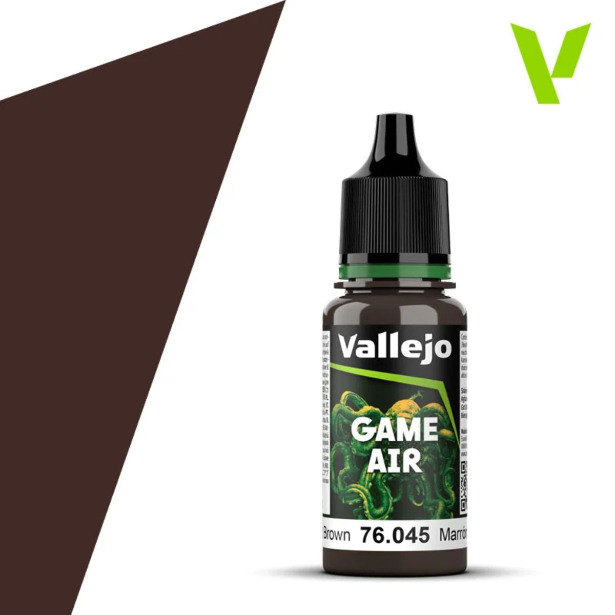 Vallejo Game Air Charred Brown (18 ml)