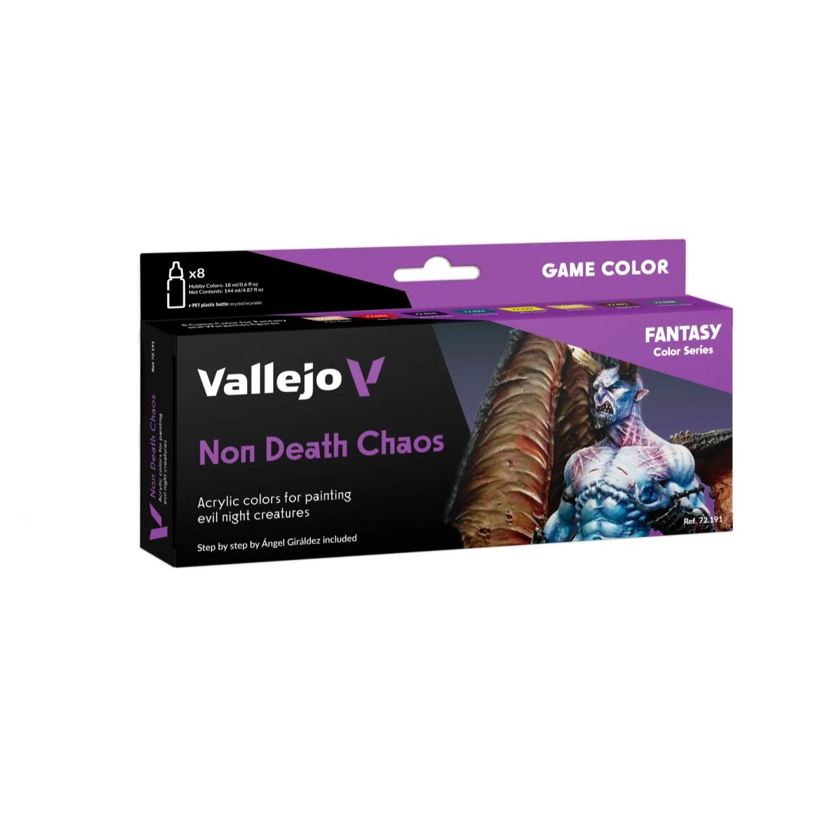 Vallejo Game Color Non Death Chaos Set (8 x 18ml)