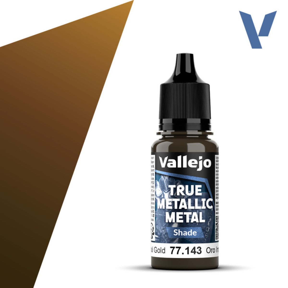 Vallejo Imperial Gold 18 ml - True Metallic Metal Shade
