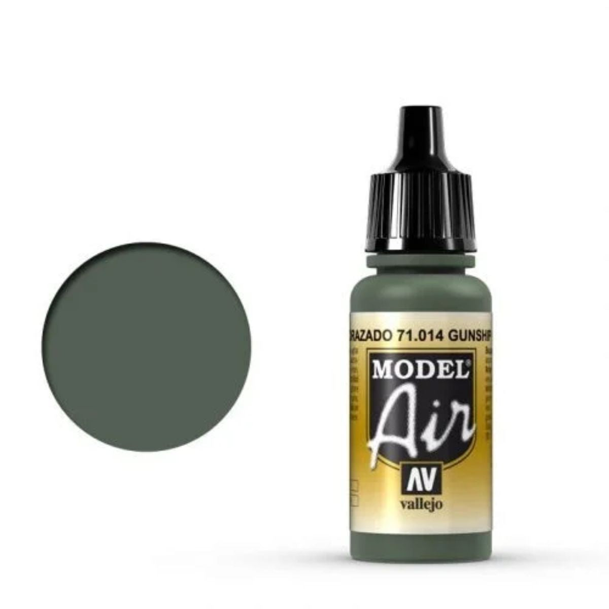 Vallejo Model Air 014 Gunship Green (17 ml)