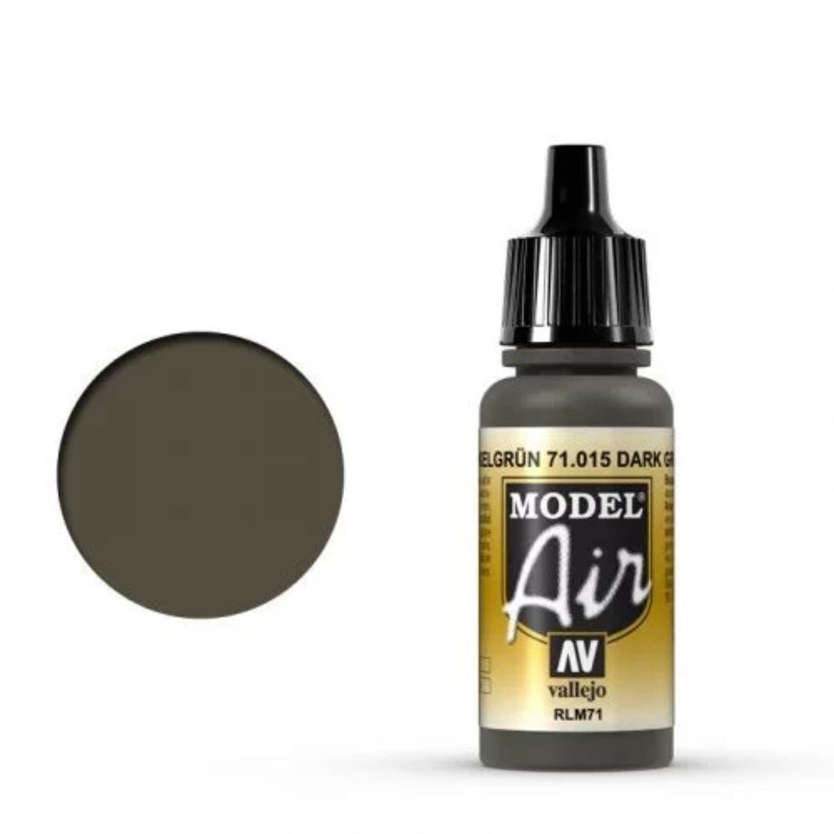 Vallejo Model Air 015 Dark Green RLM71 (17 ml)