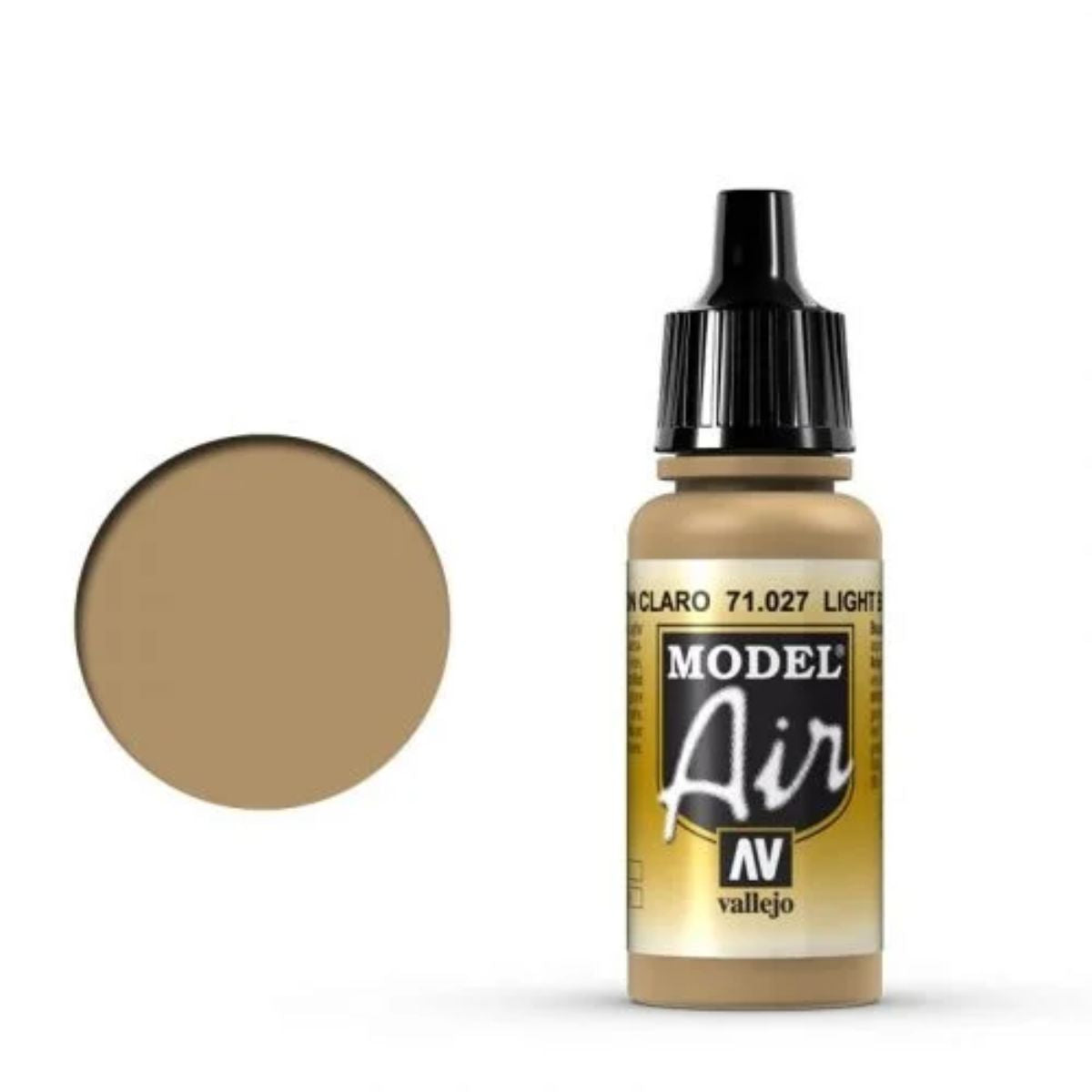 Vallejo Model Air 027 Light Brown (17 ml)