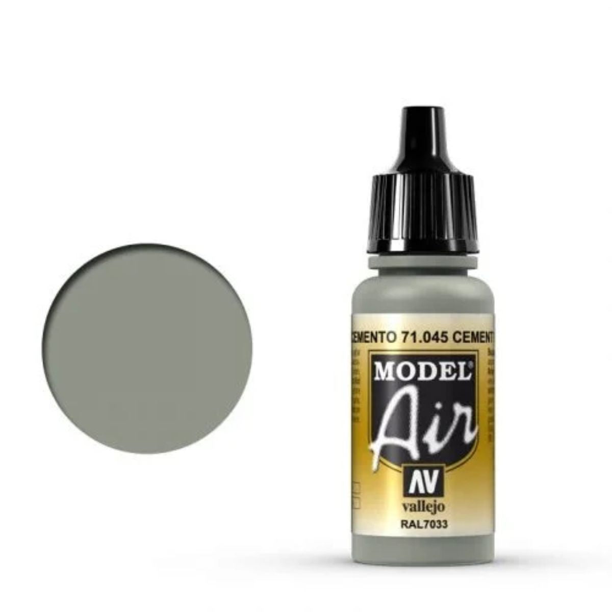 Vallejo Model Air 045 Cement Grey (17 ml)