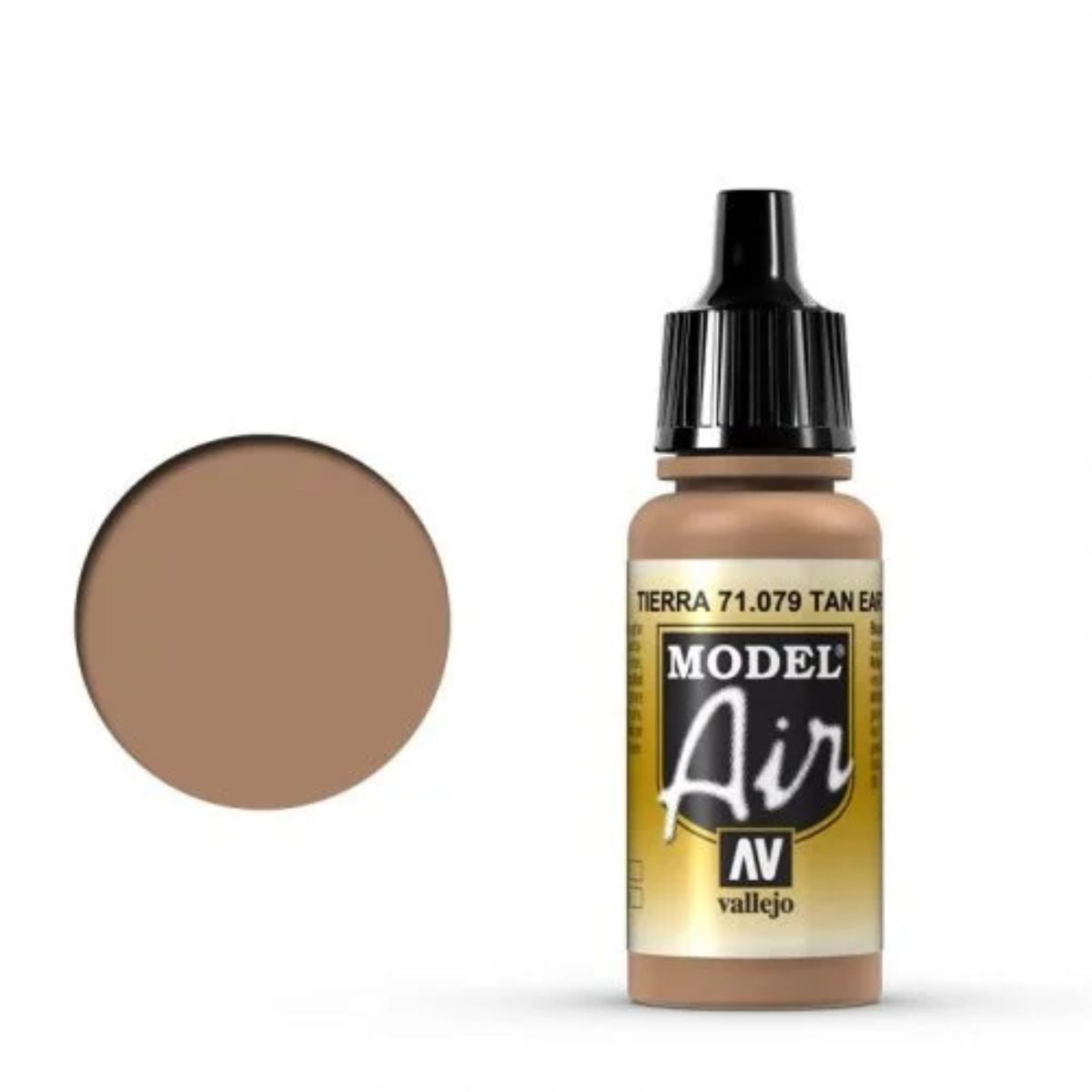 Vallejo Model Air 079 Flat Tan (17 ml)