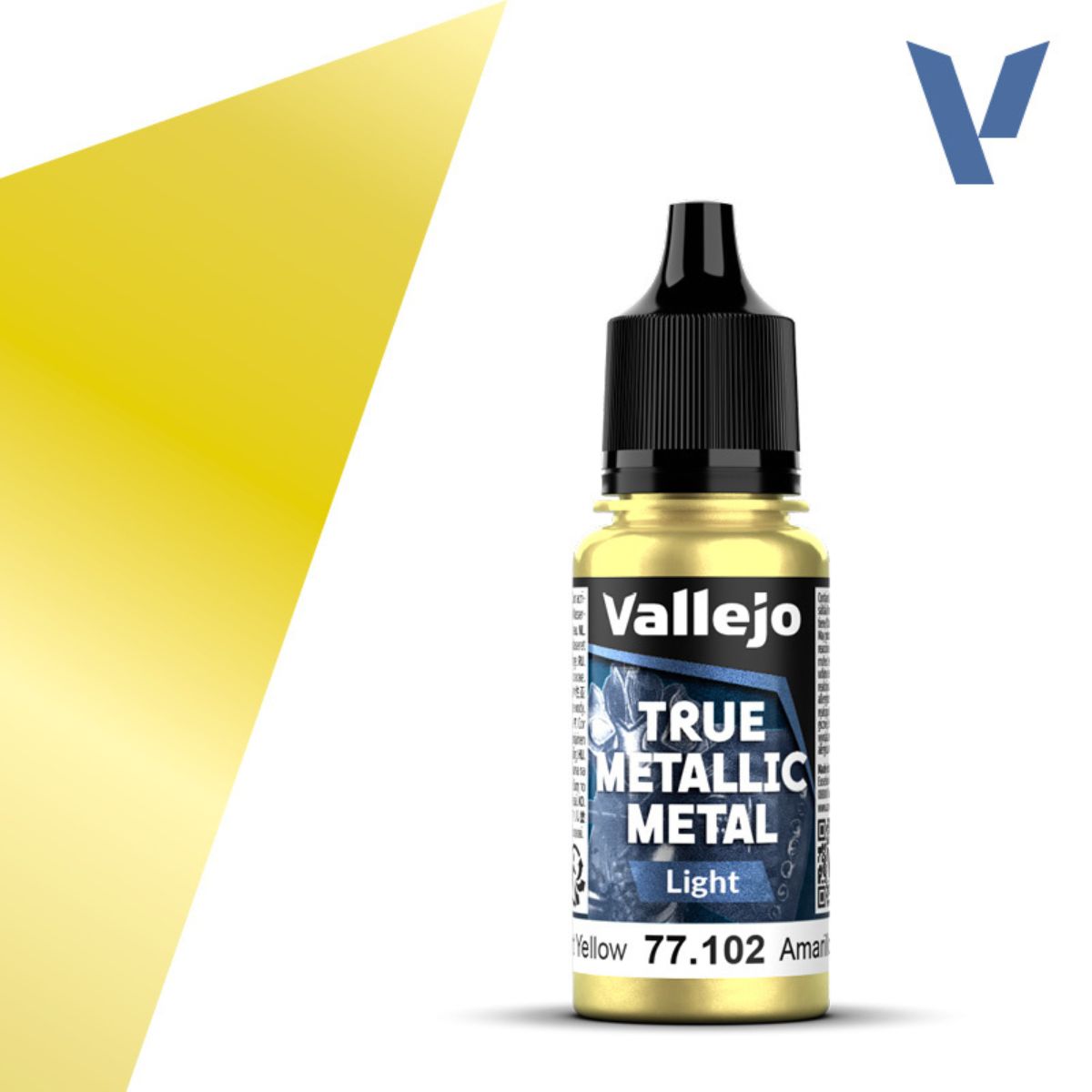 Vallejo Radiant Yellow 18 ml - True Metallic Metal Light