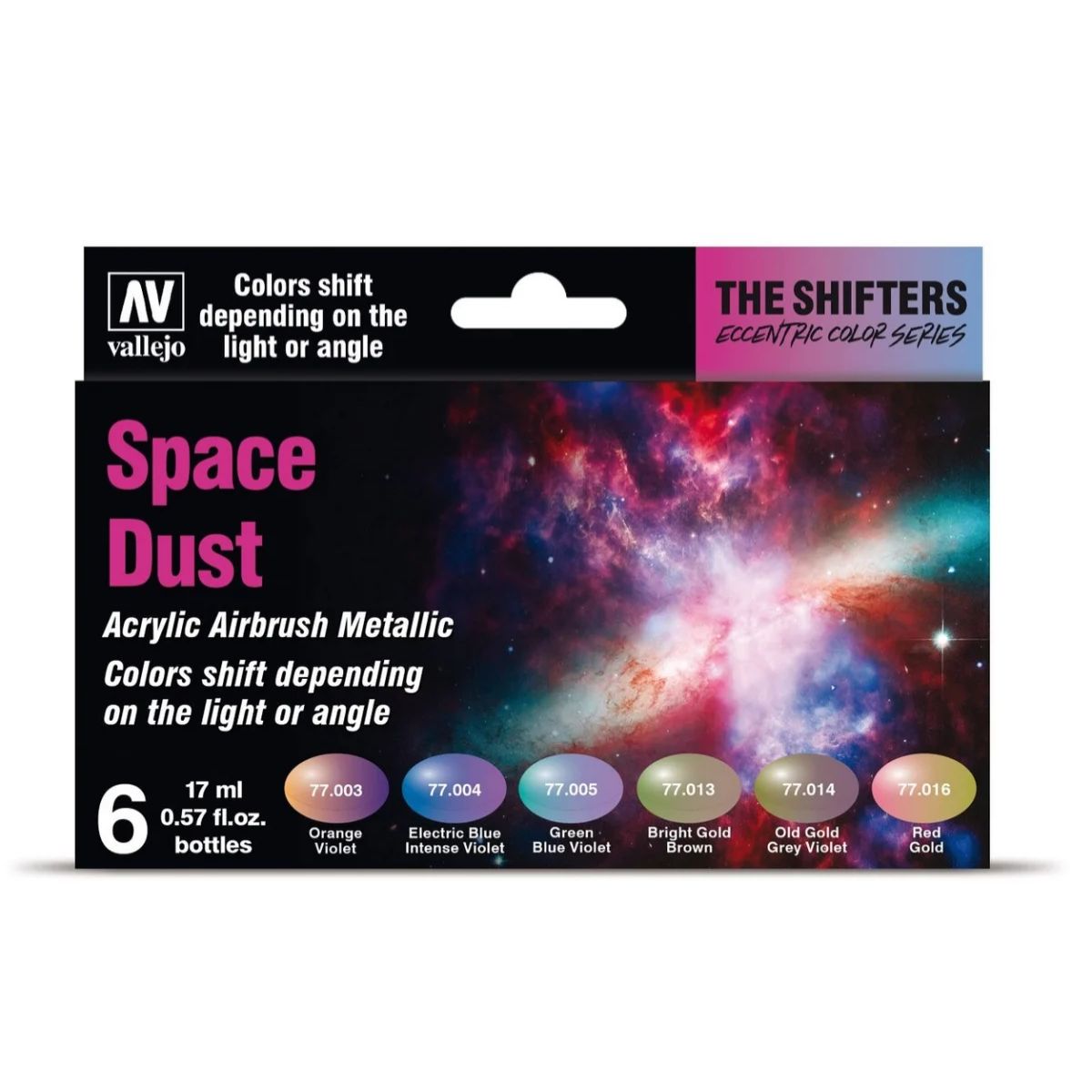 Vallejo Shifters Set Space Dust (6x 17 ml)