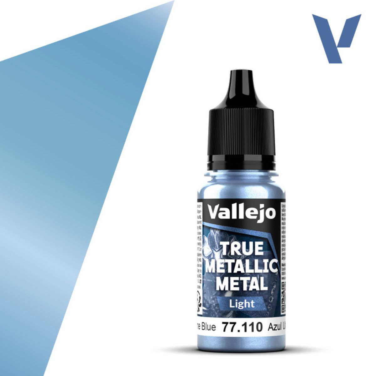 Vallejo Ultramarine Blue 18 ml - True Metallic Metal Light