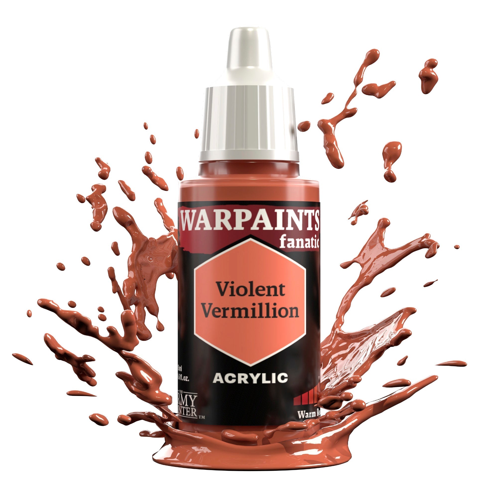 The Army Painter Warpaints Fanatic Violent Vermilion