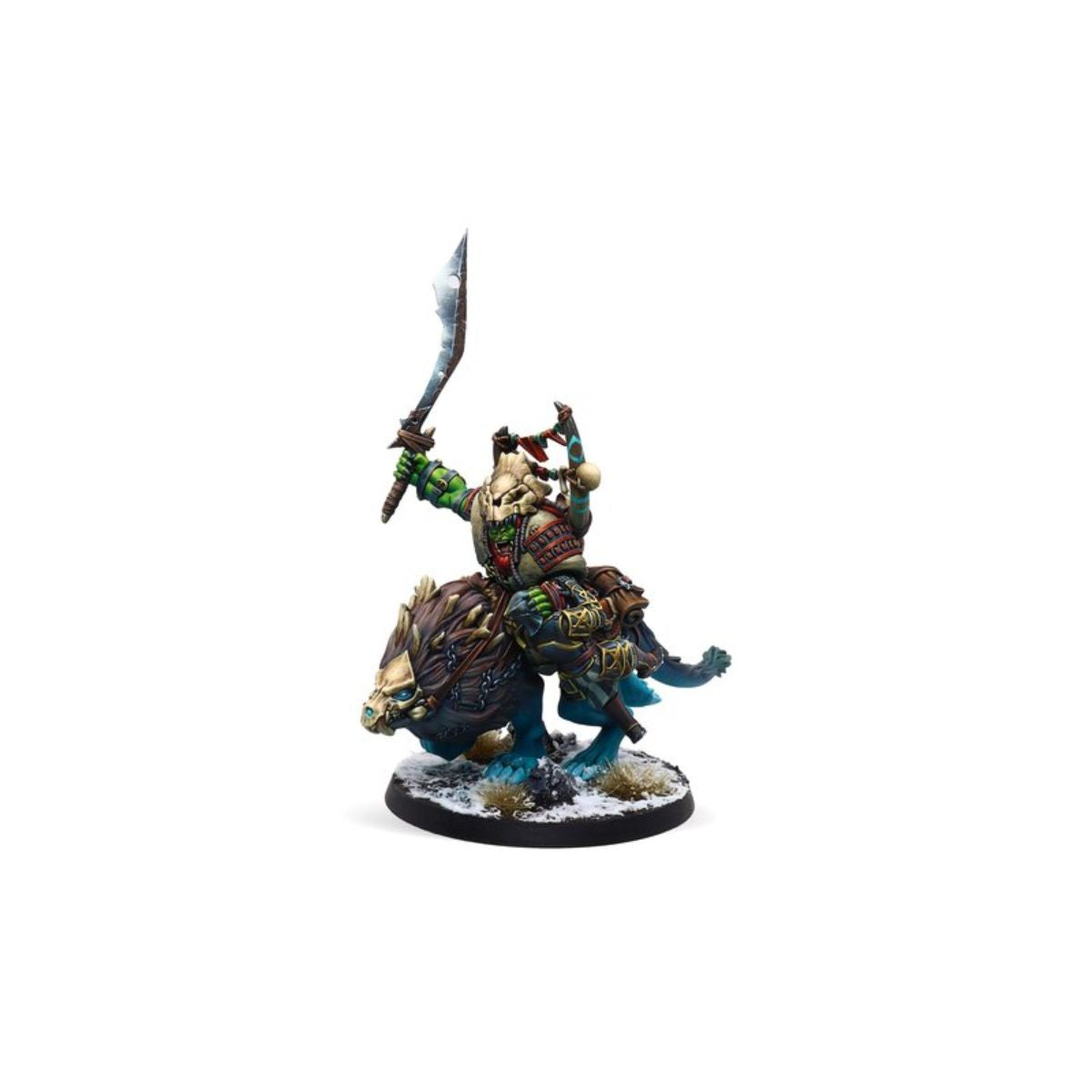 Warcrow Northern Tribe Mounted Wrathmane