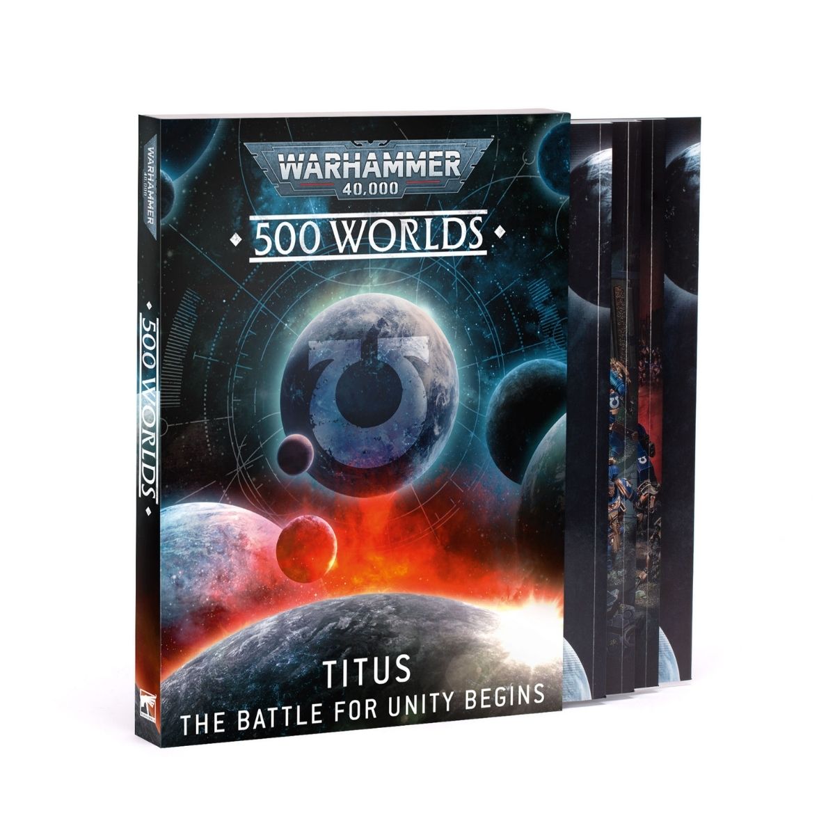 Warhammer 40.000 500 Worlds Titus The Battle For Unity Begins Englisch