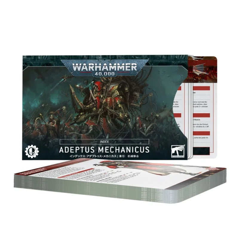 Warhammer 40.000 Adeptus Mechanicus Index Card Deutsch