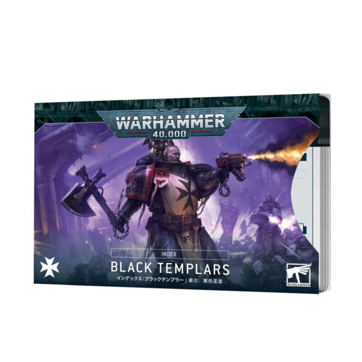 Warhammer 40.000 Black Templars Index Cards DE