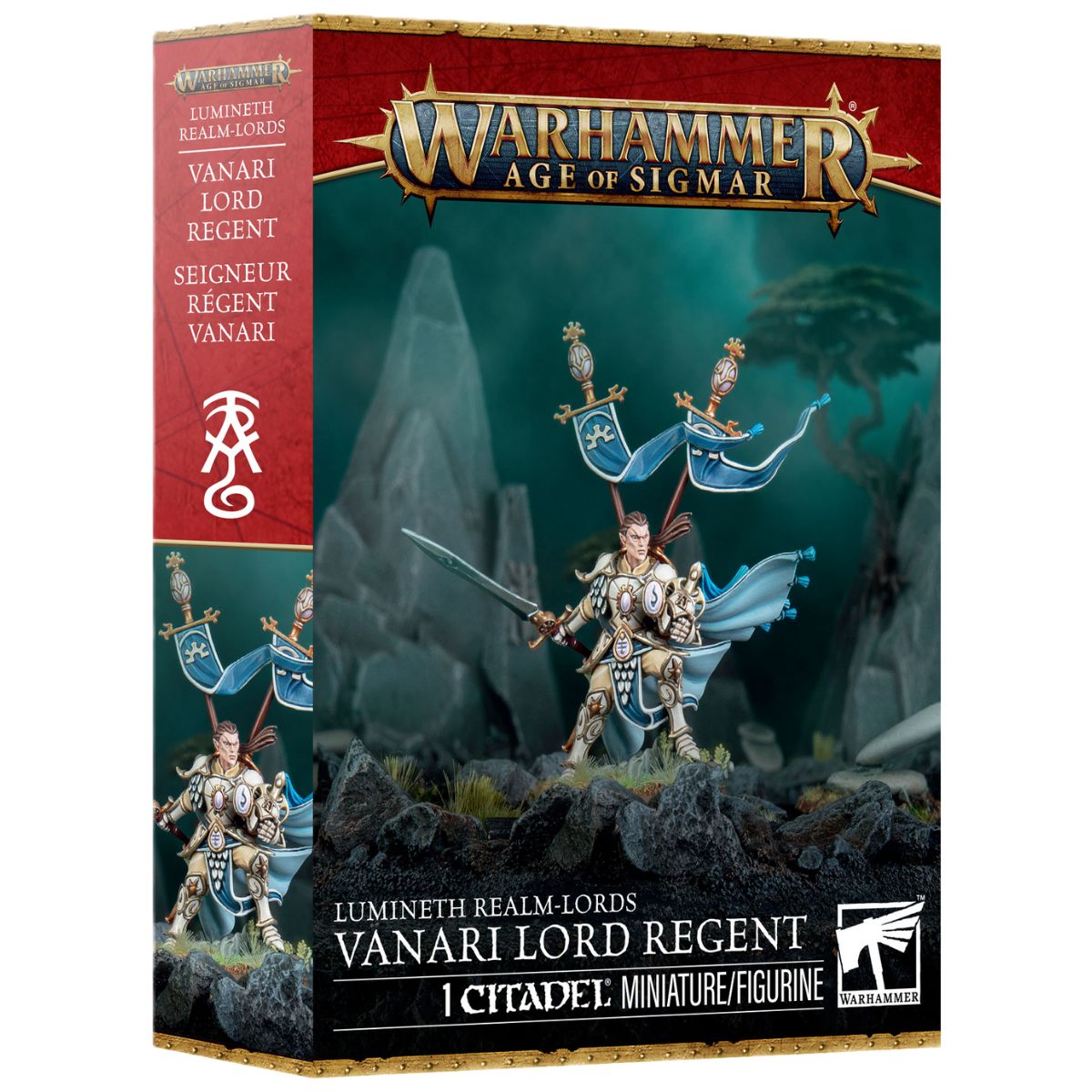 Warhammer Age Of Sigmar Lumineth Realm-lords Vanari Lord Regent