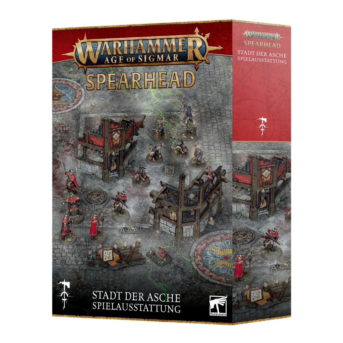 Warhammer Age of Sigmar City of Ash Gaming Pack Englisch