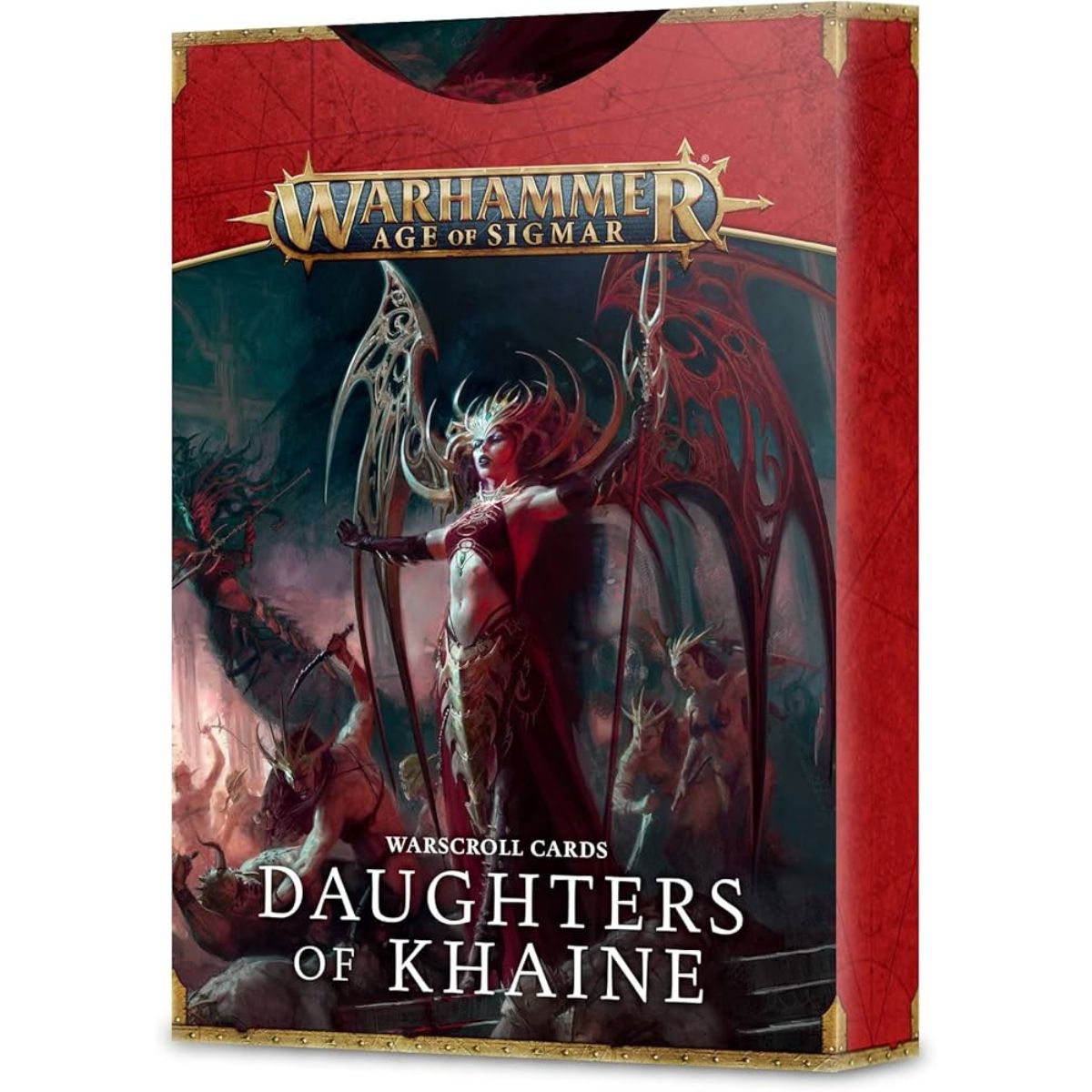 Warhammer Age of Sigmar Daughters of Khaine Warscroll Cards Englisch