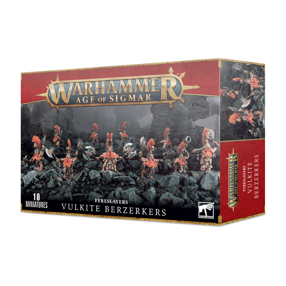 Warhammer Age of Sigmar Fyreslayers Vulkite Berzerkers