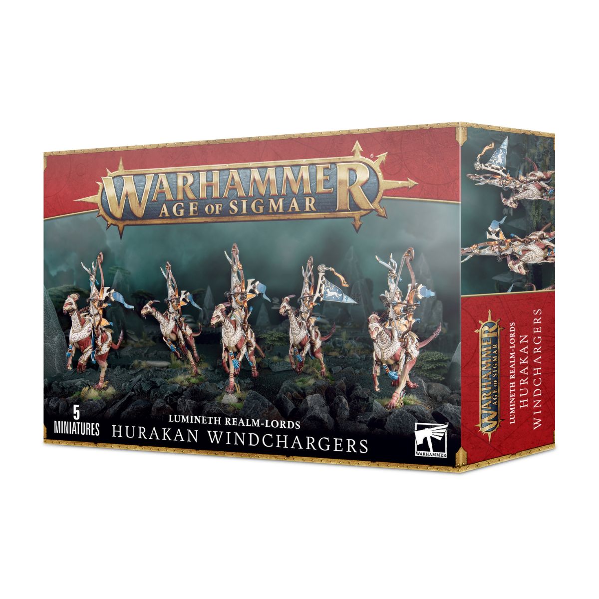 Warhammer Age of Sigmar Lumineth Realm-Lords Hurakan Windchargers