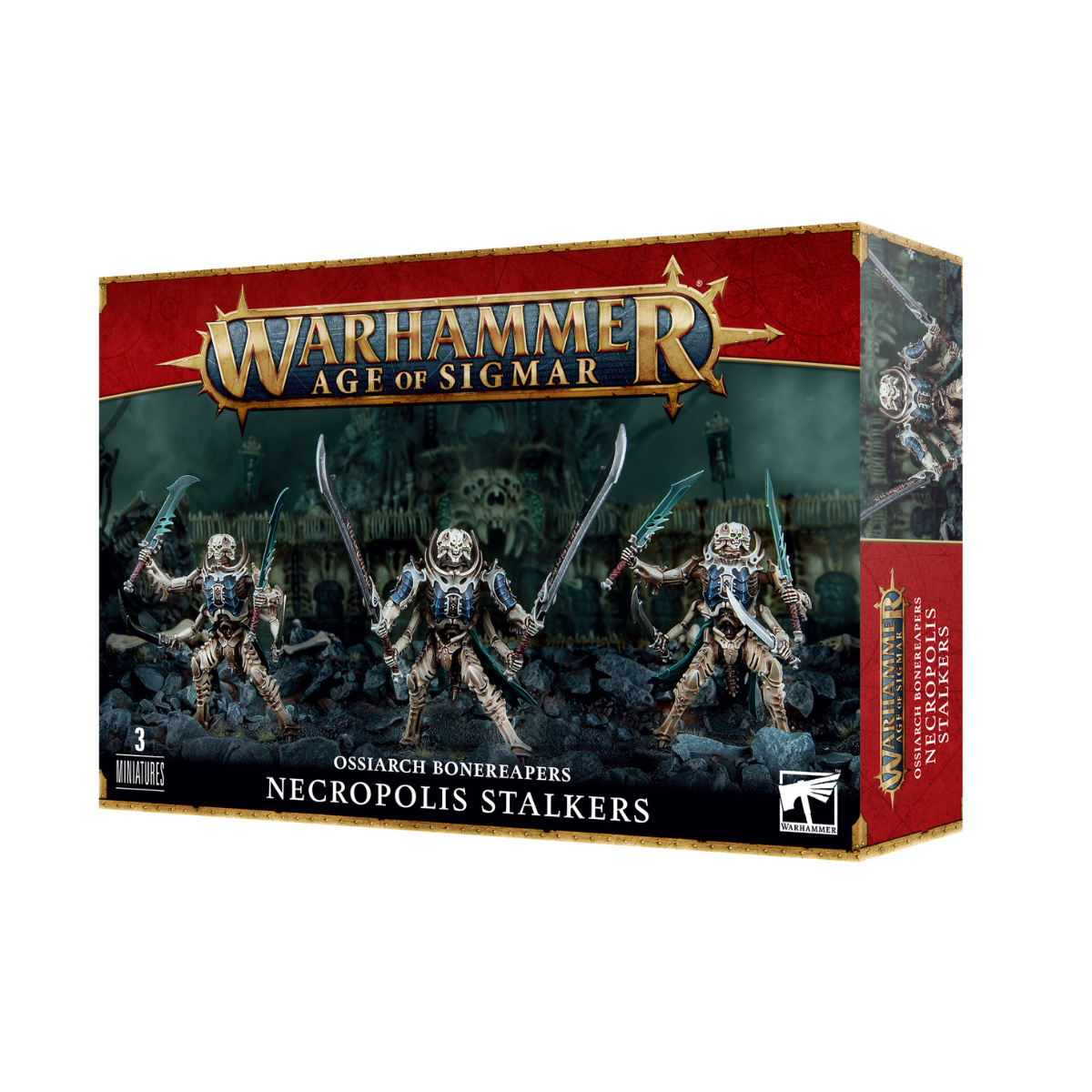 Warhammer Age of Sigmar Ossiarch Bonereapers Necropolis Stalkers