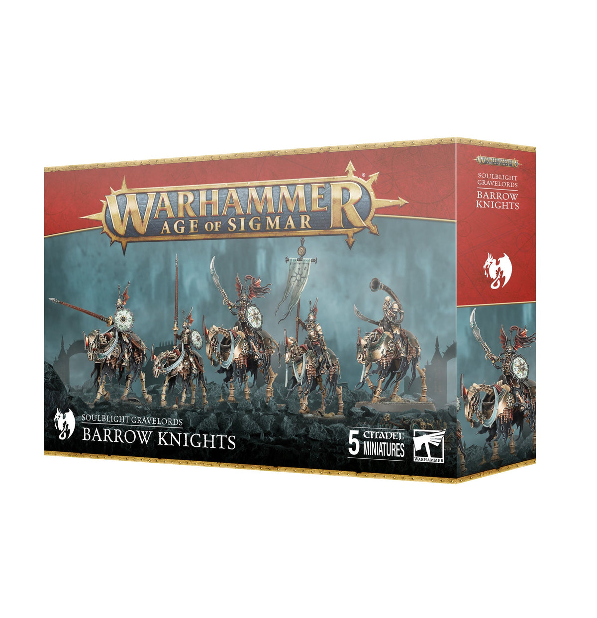 Warhammer Age of Sigmar Soulblight Gravelords Barrow Knights