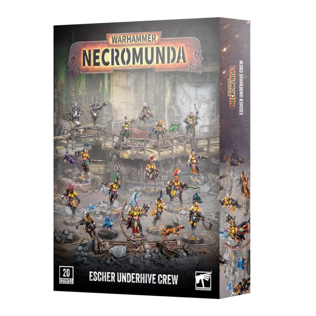 Warhammer Necromunda Escher Underhive Crew