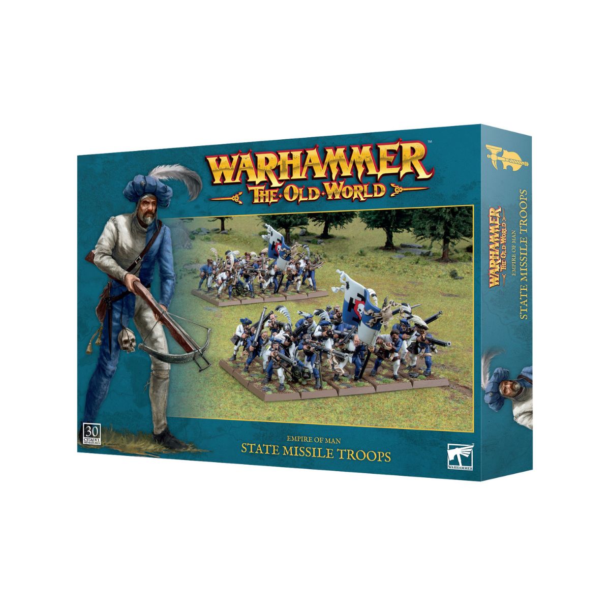 Warhammer The Old World Empre of Man State Missiles Troops