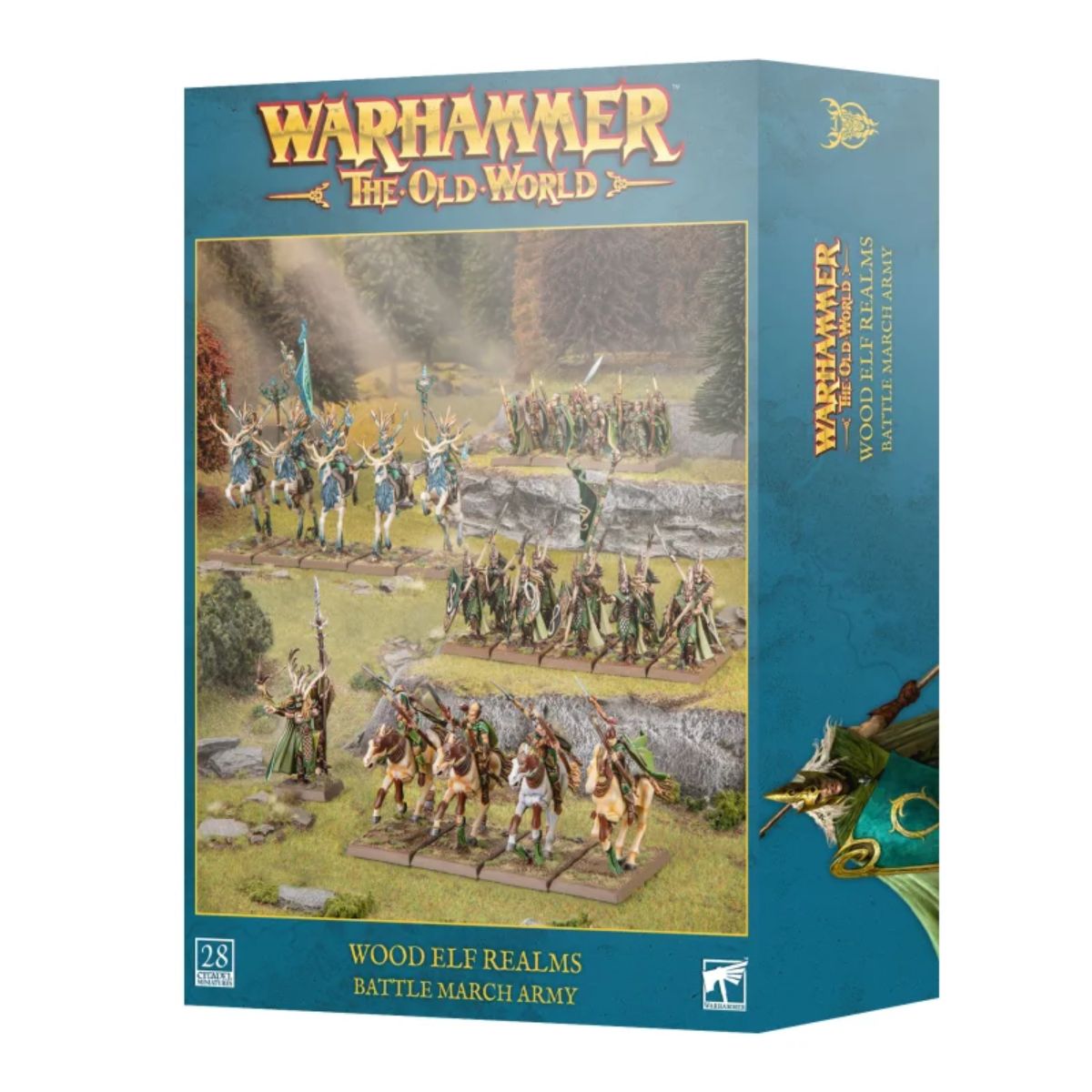 Warhammer The Old World Wood Elf Realms Battle March Army