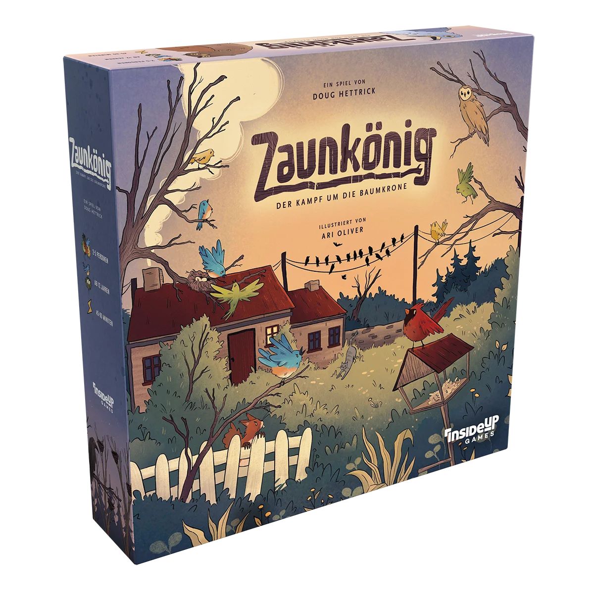 Zaunkönig Der Kampf Um Die Baumkrone