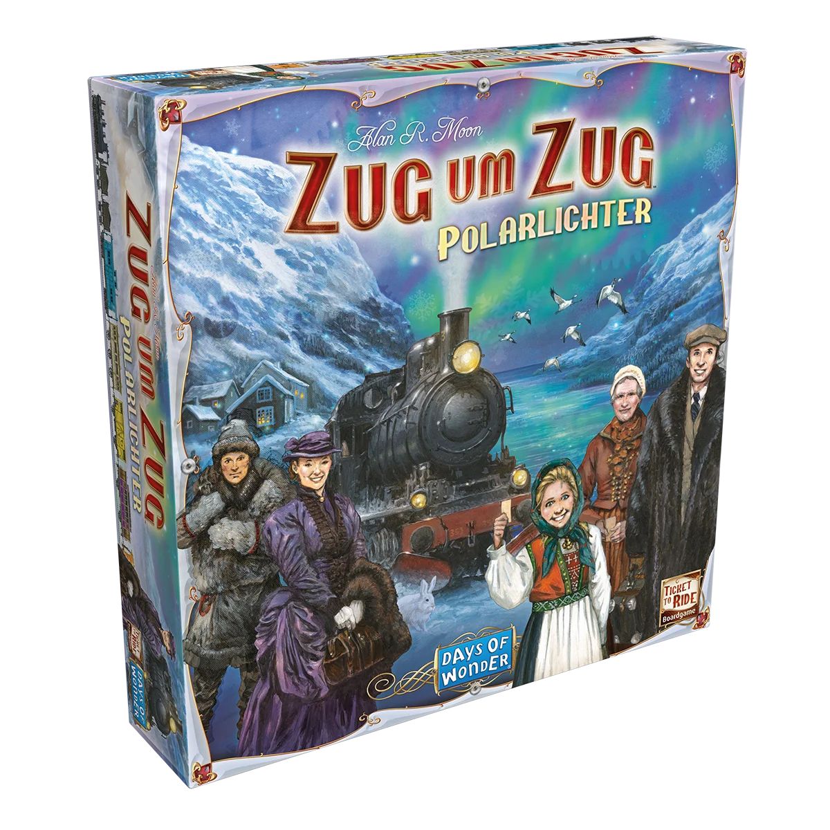 Zug um Zug Polarlichter