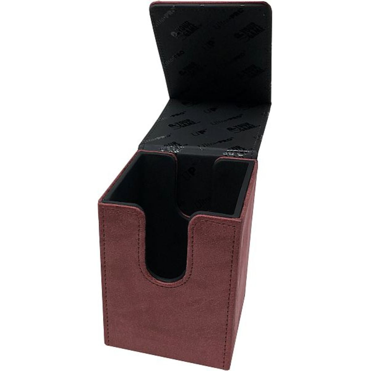 Ultra Pro  Alcove Flip Box Ultra Pro Suede Collection: Ruby