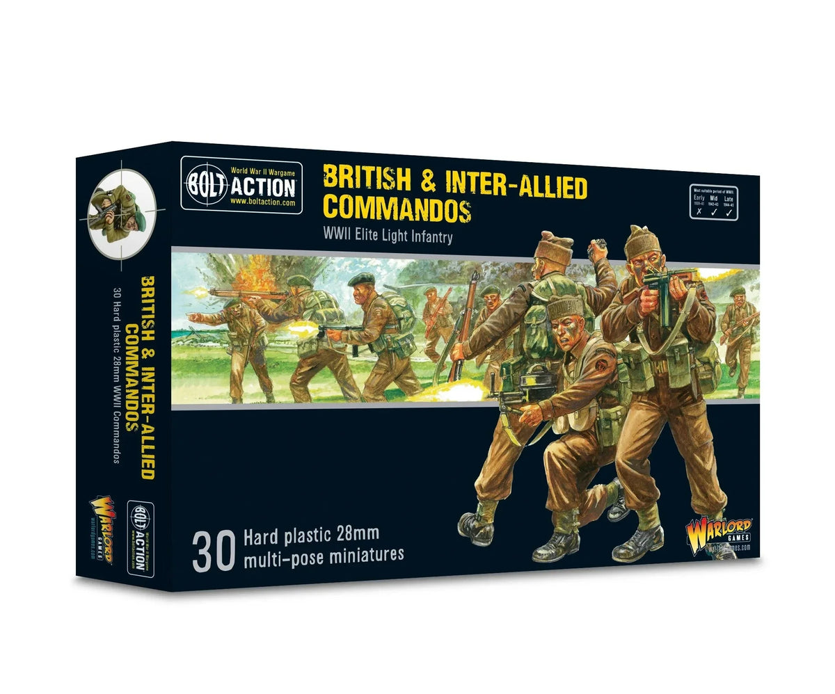 Bolt Action British & Inter-Allied Commandos