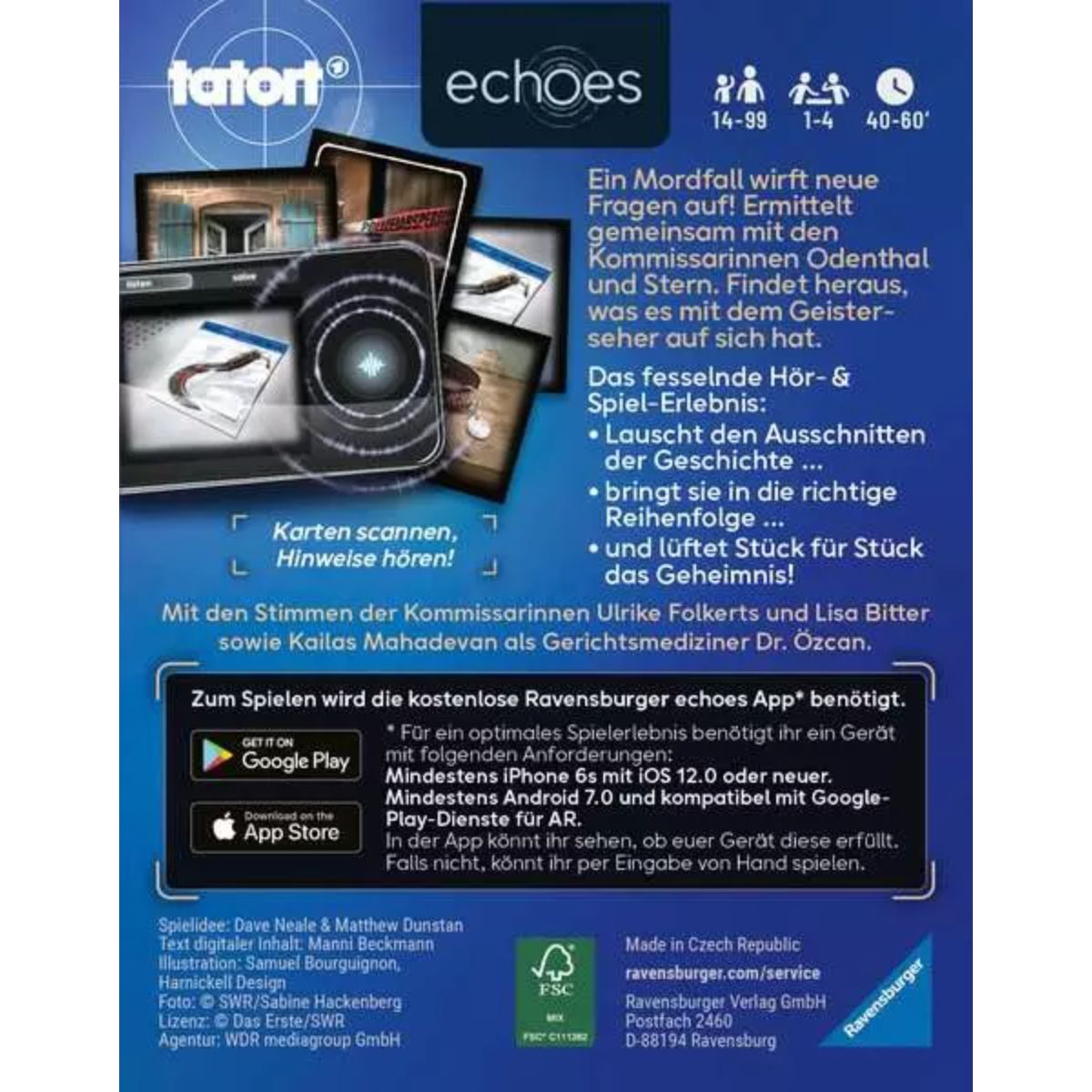 Ravensburger echoes tatort Der Geisterseher