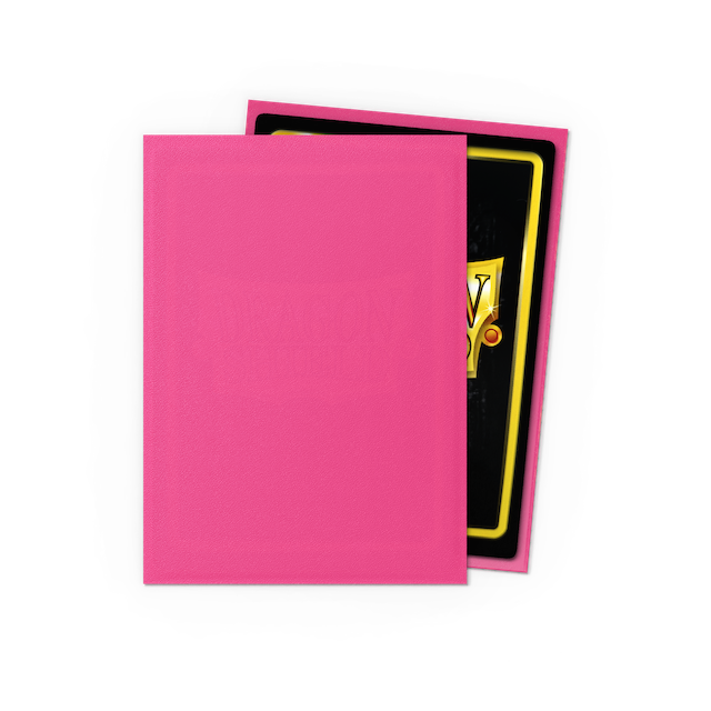 Dragon Shield Standard Size Matte Sleeves - Pink Diamond (100 Sleeves)