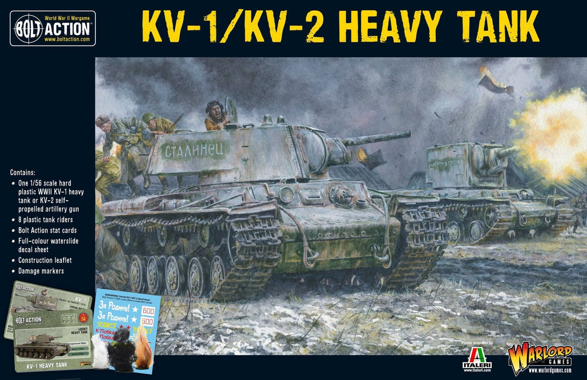 Bolt Action KV1/2 Plastic Box Set