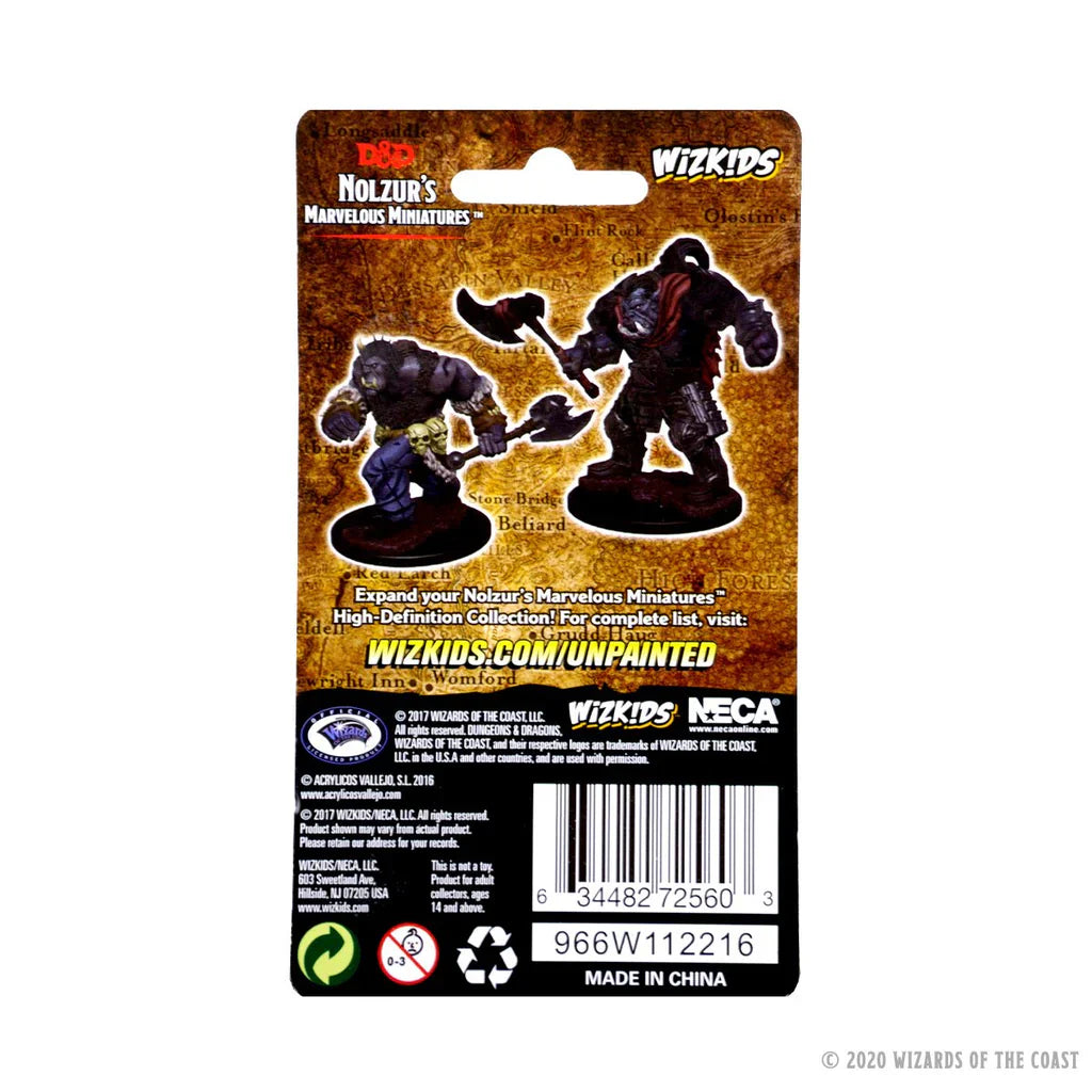 D&D Nolzur's Marvelous Unpainted Miniatures - Orcs