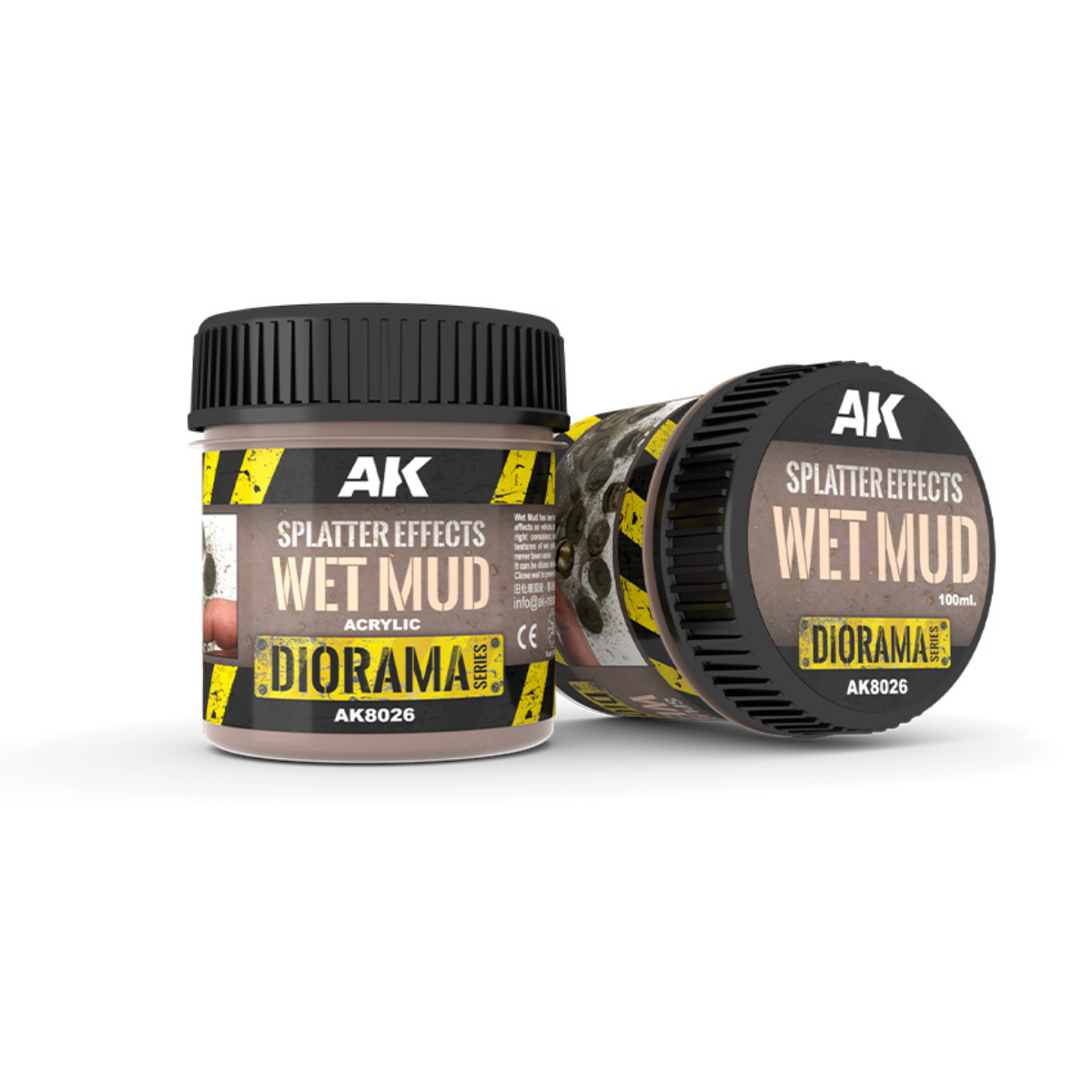 AK Interactive SPLATTER EFFECTS WET GROUND - 100ml (Acrylic)